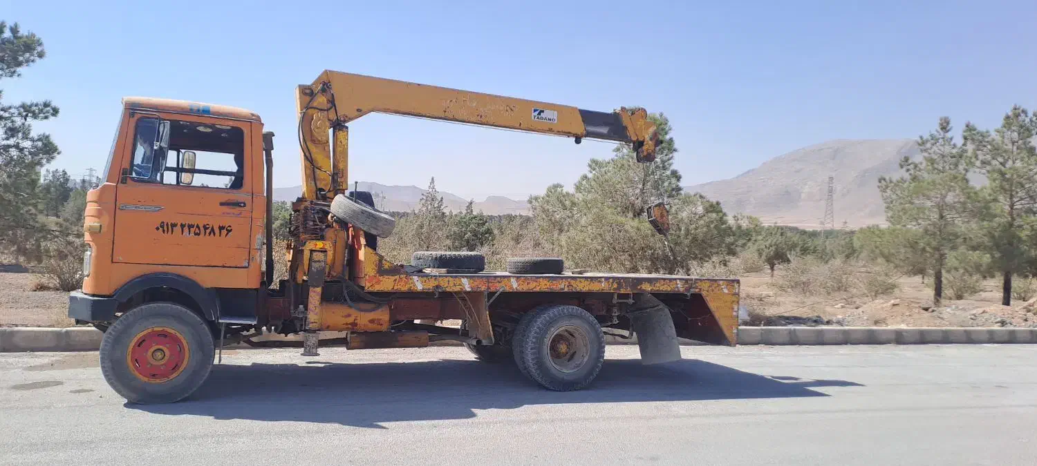 خدمات جرثقیل ۳ تنی خاور|خدمات حمل و نقل|مبارکه, |دیوار