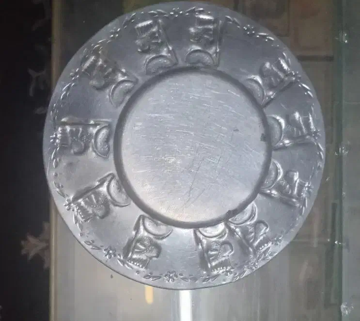 کاسه قلیان اهنی اصل قاجار|کلکسیون اشیاء عتیقه|زبرخان, |دیوار