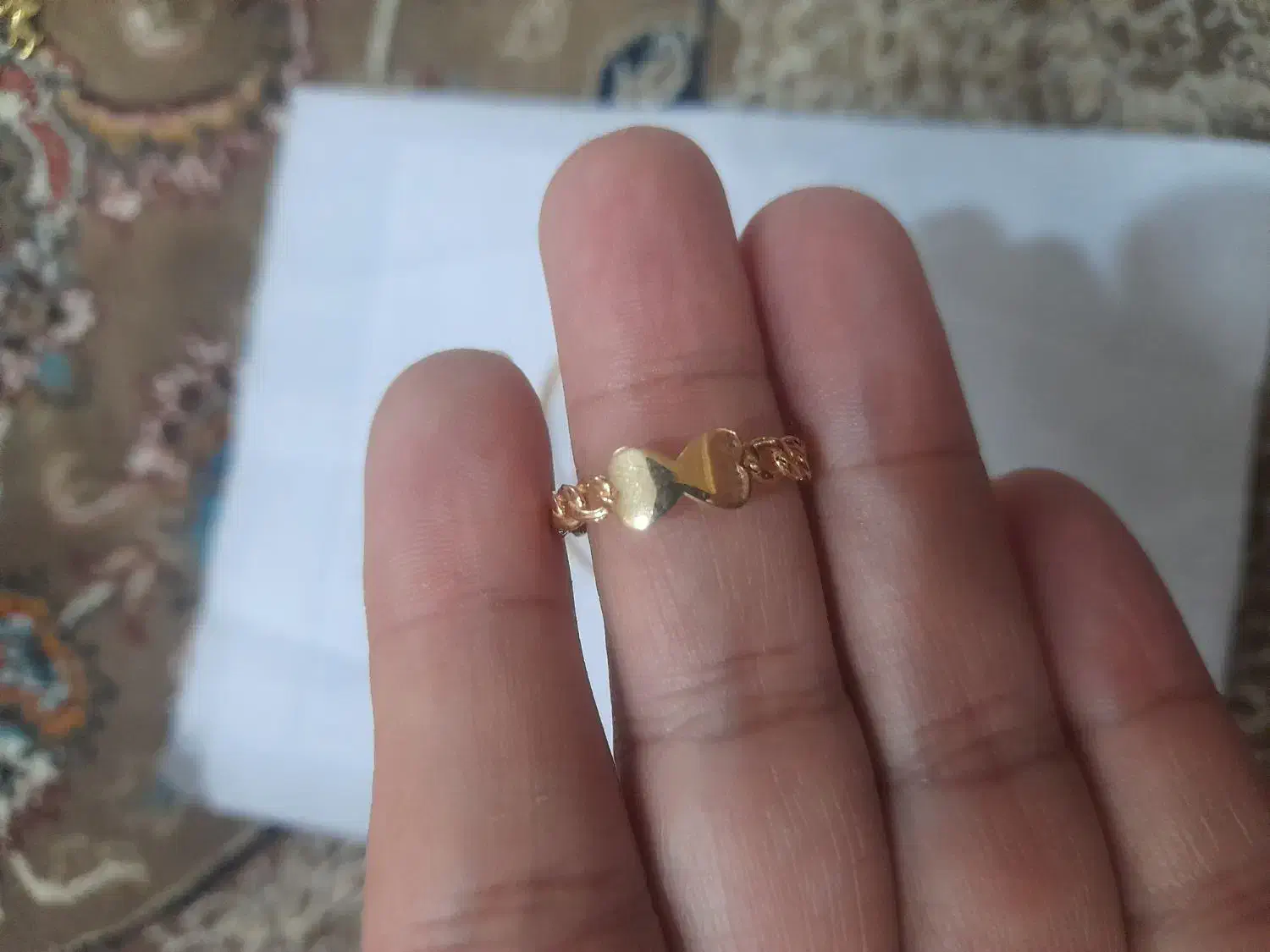 النگو وانگشتر دخترانه|جواهرات|ساوه, |دیوار