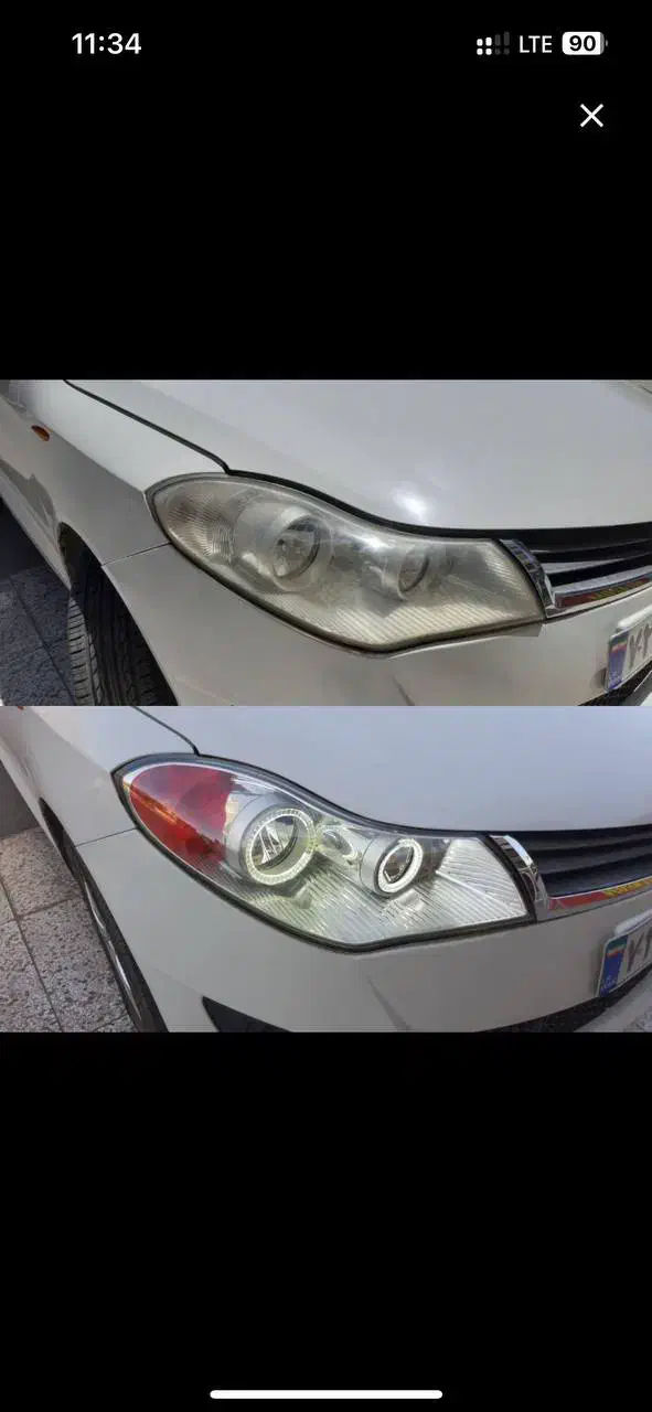 چراغ جک چانگان جیلی بسترن mvm شفاف برلیانس لیفان|قطعات یدکی و لوازم جانبی|بجنورد, |دیوار