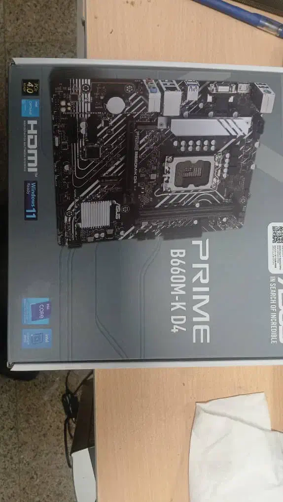 مادربورد B660M-K D4 ایسوس|قطعات و لوازم جانبی رایانه|تهران, ستارخان|دیوار