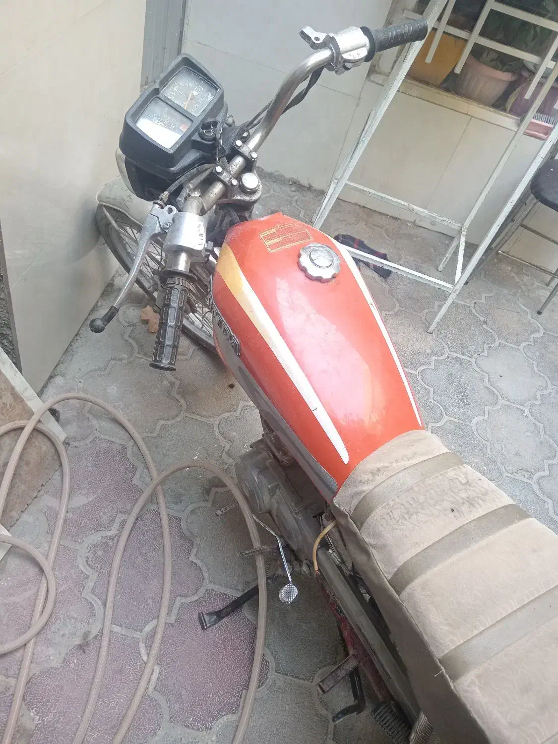 موتور هندا تازه تعمیر|موتورسیکلت|چناران, |دیوار