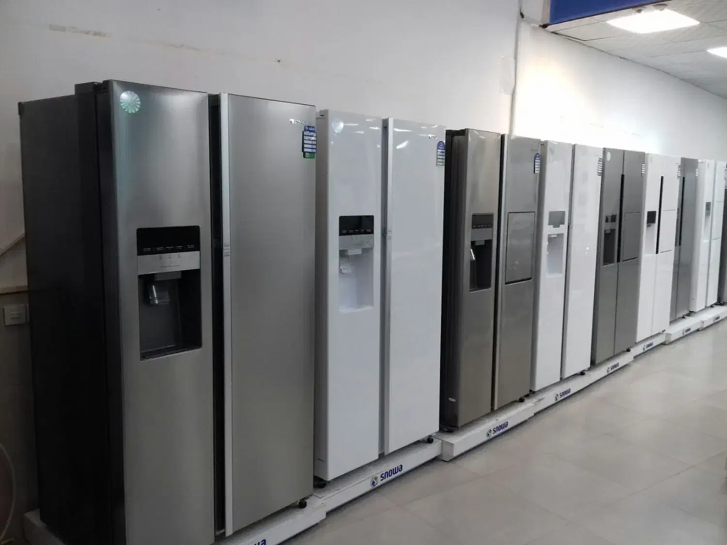 ساید بای ساید اسنوا و دوو|یخچال و فریزر|خرم‌آباد, |دیوار