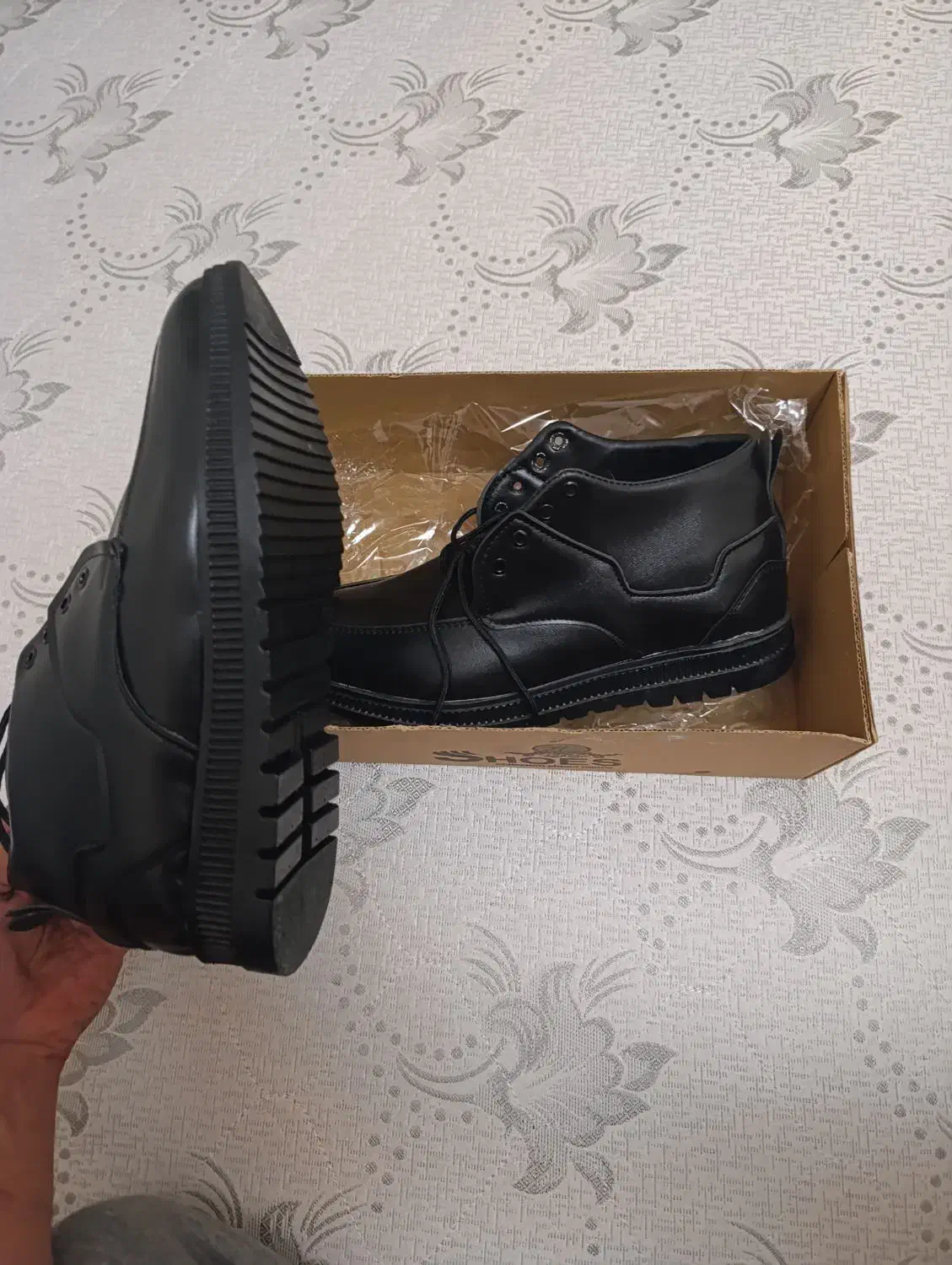 کفش نیم بوت سایز 43|کیف، کفش، کمربند|بندرعباس, |دیوار