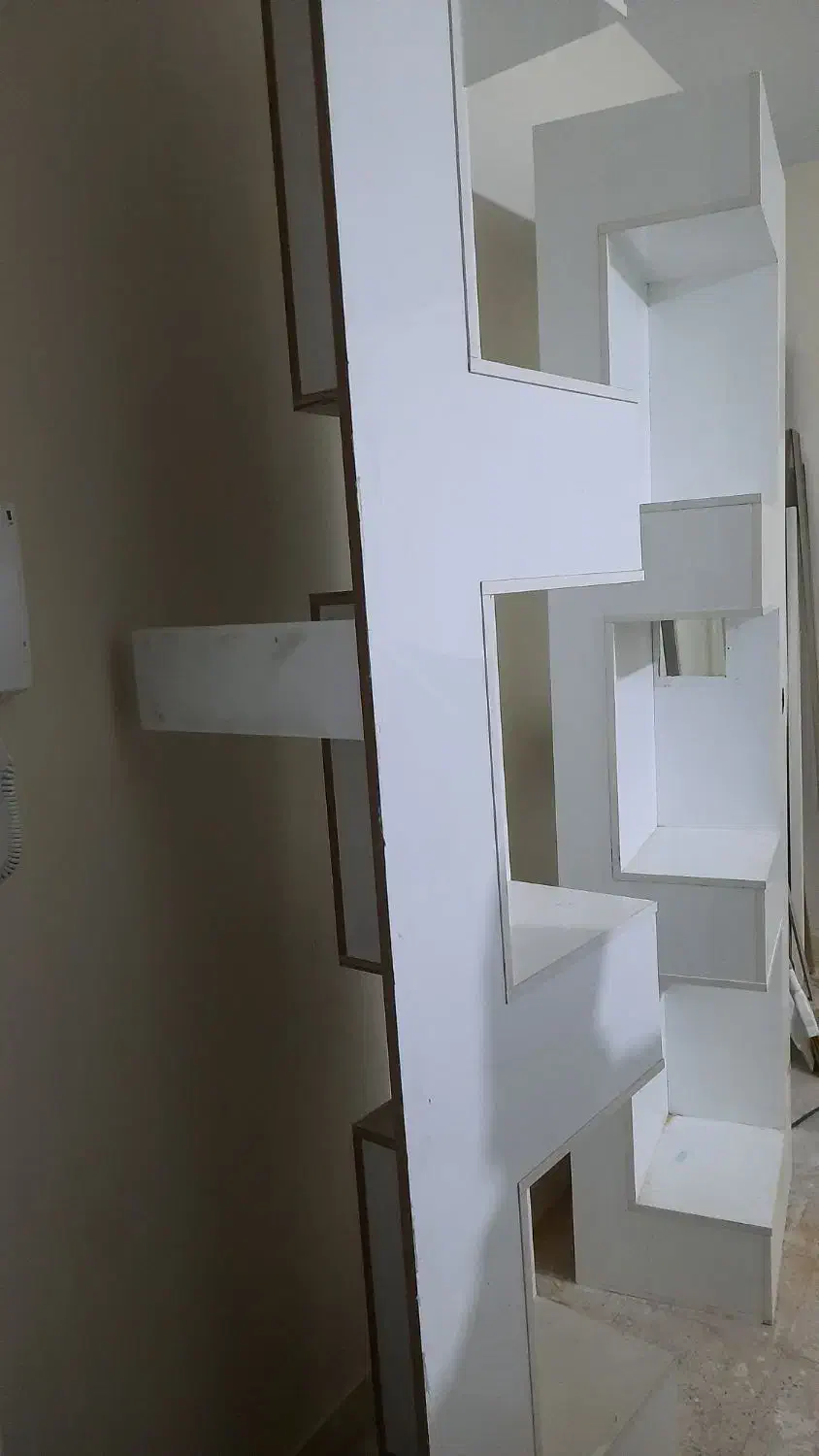 ویترینی ام دی اف|کتابخانه، شلف، قفسه‌های دیواری|تهران, حکیمیه|دیوار