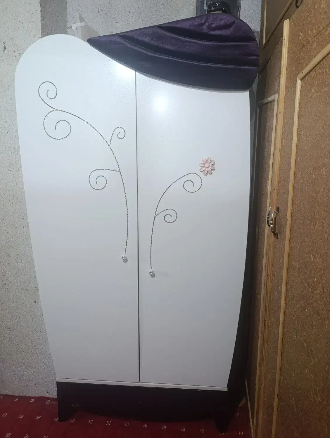 کمد لباس جنس هایگلاس|جاکفشی، کمد، دراور|مشهد, کارمندان دوم|دیوار