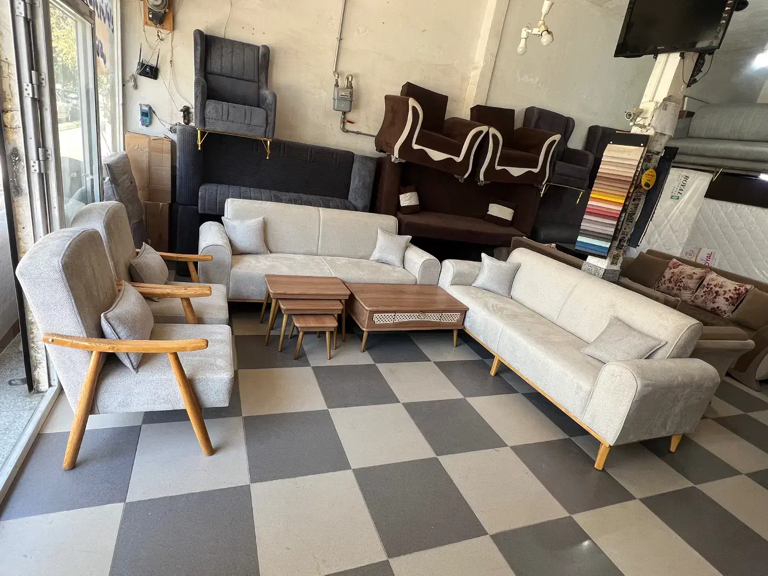 مبل مینی مال شرکتی|مبلمان خانگی و میز عسلی|بوکان, |دیوار