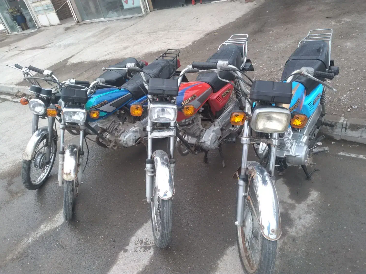 موتور مزایده ای|موتورسیکلت|نیشابور, باغ نو|دیوار