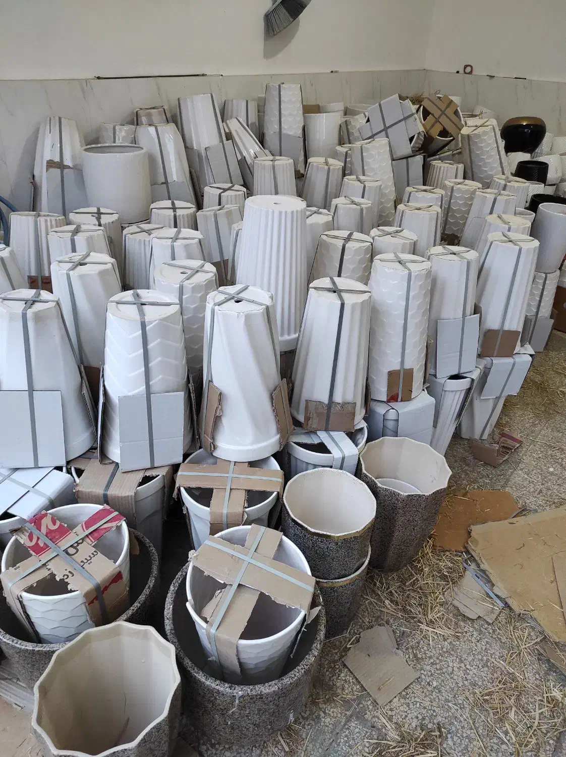 گلدان های سرامیکی|صنایع دستی و سایر لوازم تزئینی|ارومیه, |دیوار