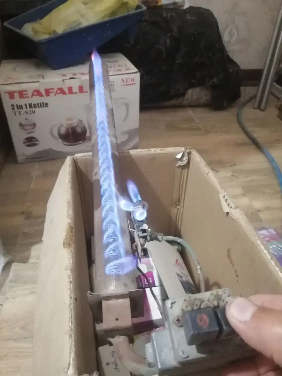 کاربراتور بخاری گازی همراه شعله|بخاری، هیتر، شومینه|شیراز, لاله|دیوار