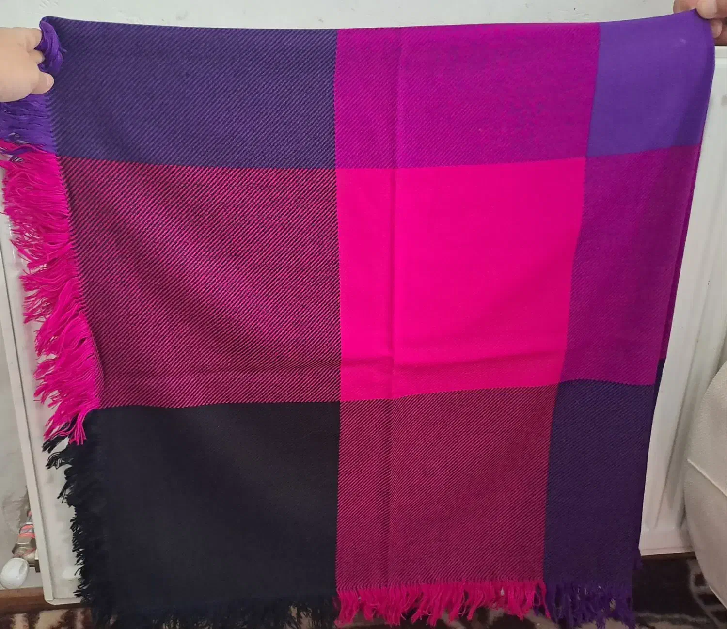 روسری بزرگ پشم خالص ترکیه|لباس|تبریز, |دیوار