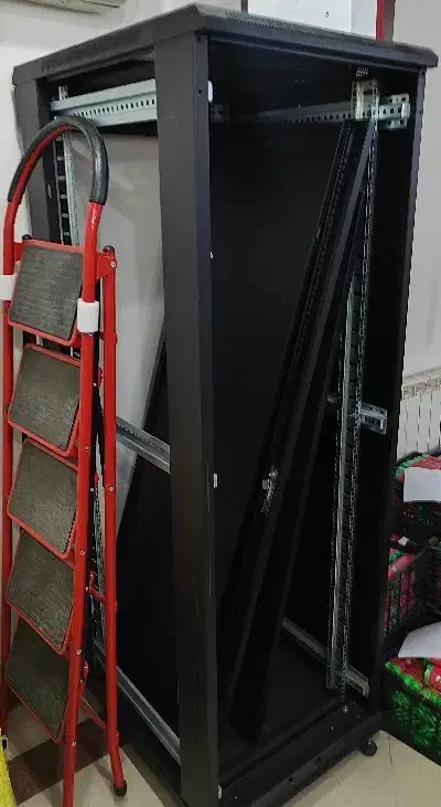 رک 37 یونیت عمق 80 چرخ دار ایستاده|مودم و تجهیزات شبکه|تهران, منیریه|دیوار