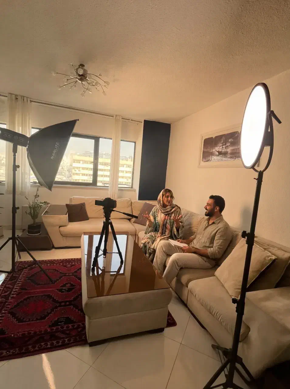 اجاره استودیو لوکیشن تولید محتوا|اجارهٔ کوتاه‌مدت دفتر کار و فضای آموزشی|تهران, اکباتان|دیوار