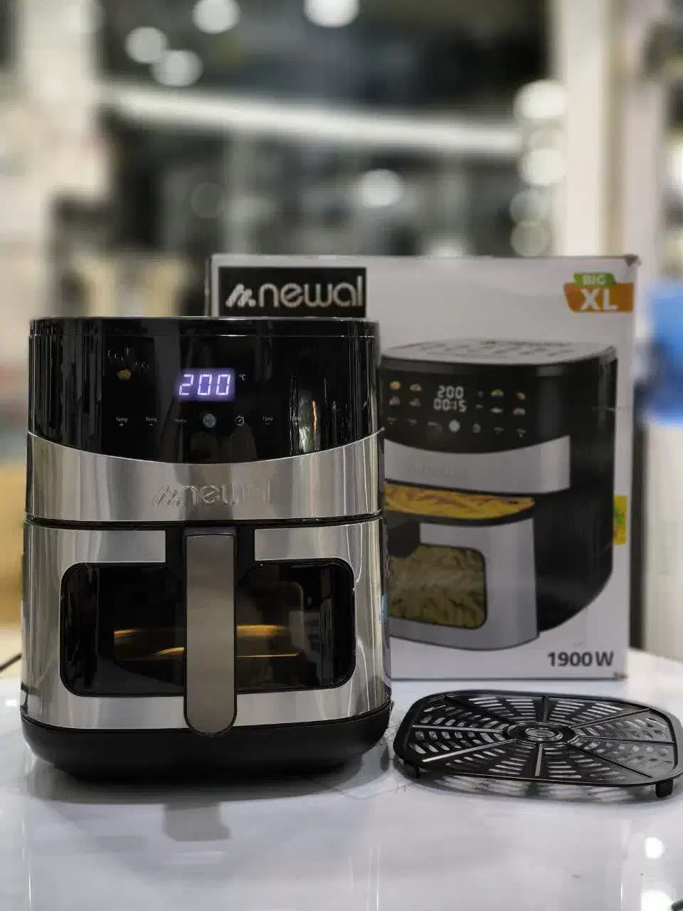 سرخ کن نوال ترکیه حک شده باضمانت دارای فن چراغ|اجاق گاز و لوازم برقی پختوپز|ساوه, |دیوار