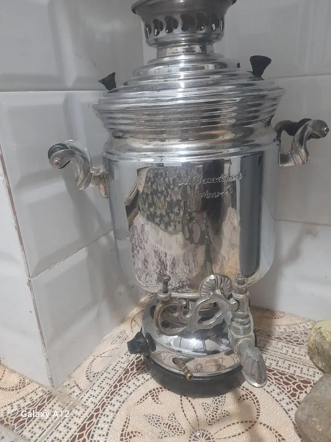 سماور 12لیتری گازی مناسب مجالس|سماور، چای‌ساز، قهوه‌ساز|جوانرود, |دیوار