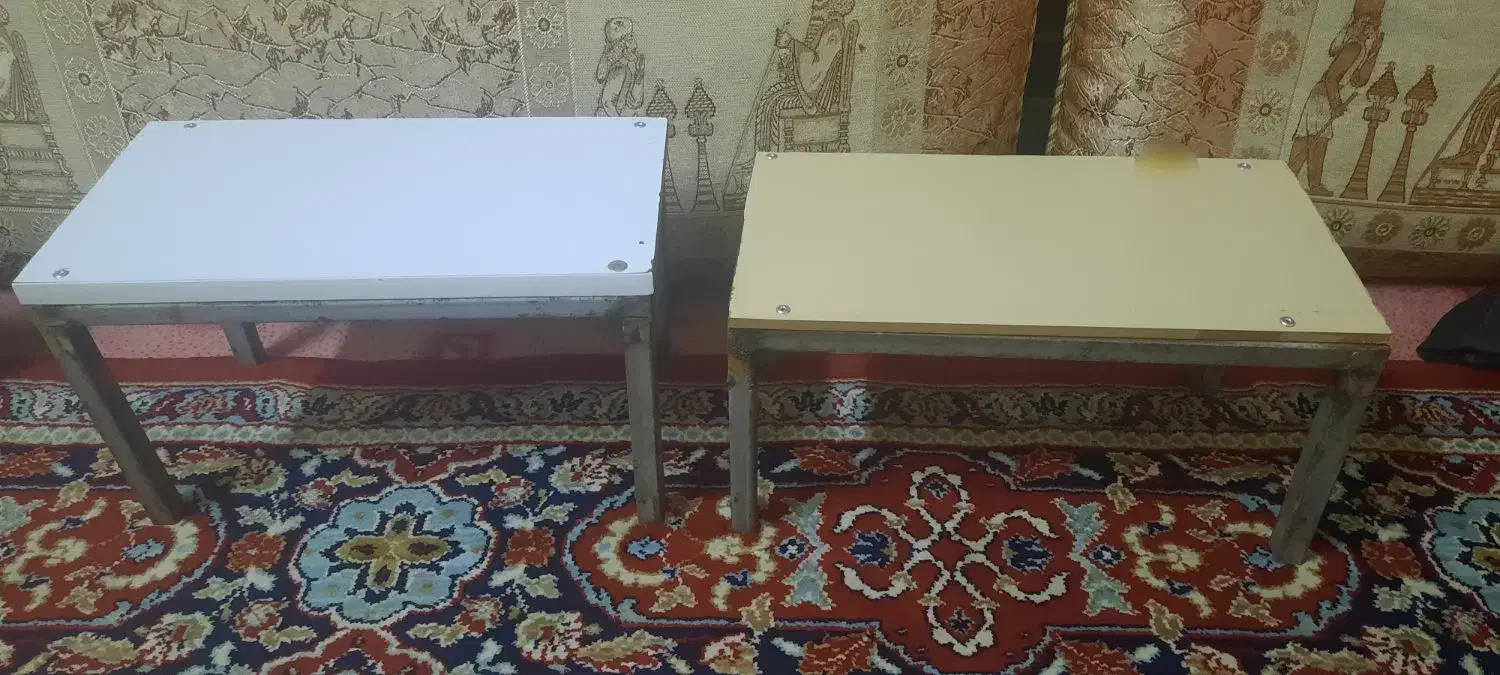 چهارپایه فلزی و سیخ صحرایی تاشو|صندلی و نیمکت|دهلران, |دیوار