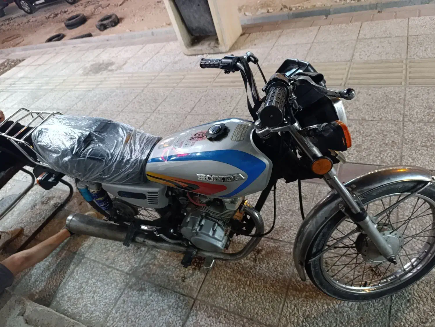 هندا 125 پلاک ملی|موتورسیکلت|بوشهر, |دیوار