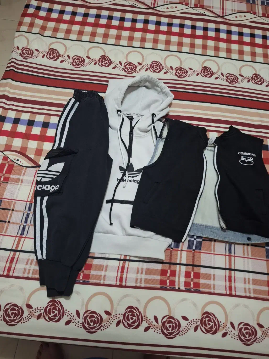 هودی وشلوار جلقه ست برای سن3تا6|لباس|ارومیه, |دیوار