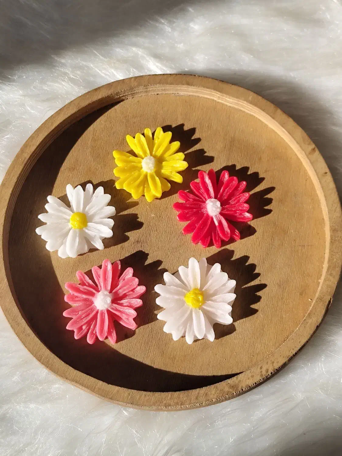 گیفت شمع بابونه|صنایع دستی و سایر لوازم تزئینی|تاکستان, |دیوار