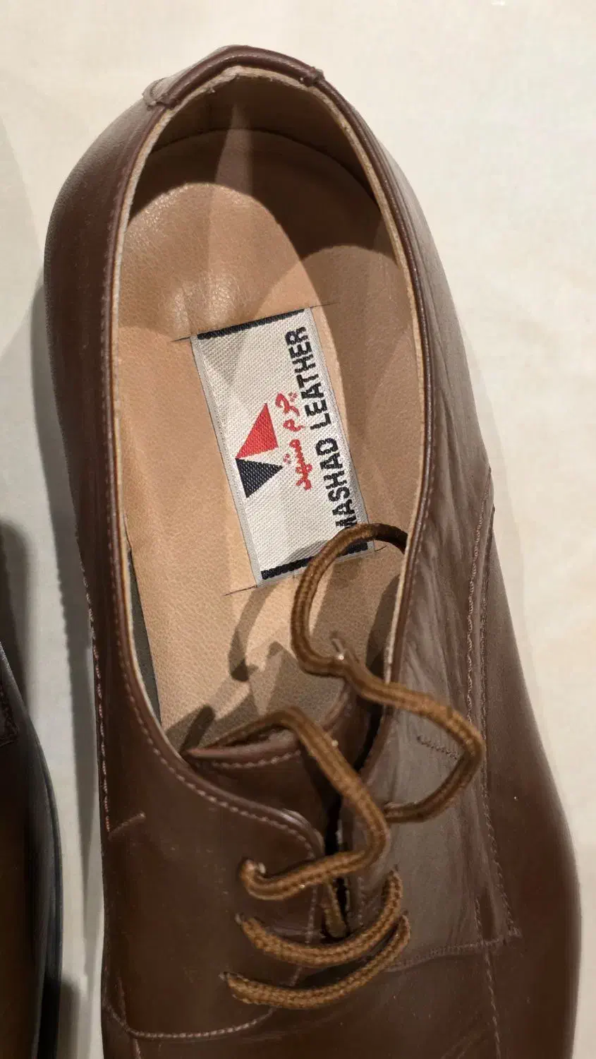 کفش مردانه چرم طبیعی از برند چرم مشهد|کیف، کفش، کمربند|اصفهان, باغ نگاره|دیوار