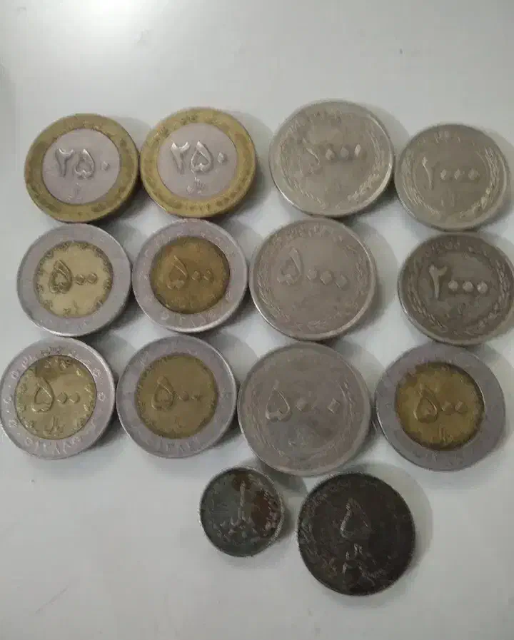 سکه قدیمی|کلکسیون سکه، تمبر، اسکناس|آبیک, |دیوار