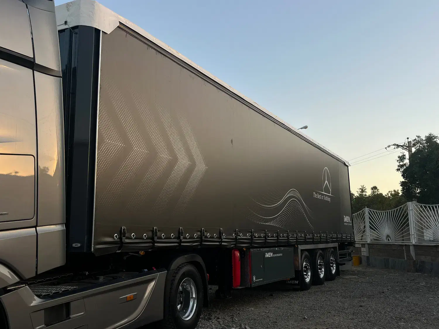 تریلر چادری|خودرو سنگین|اسلامشهر, ملکآباد|دیوار