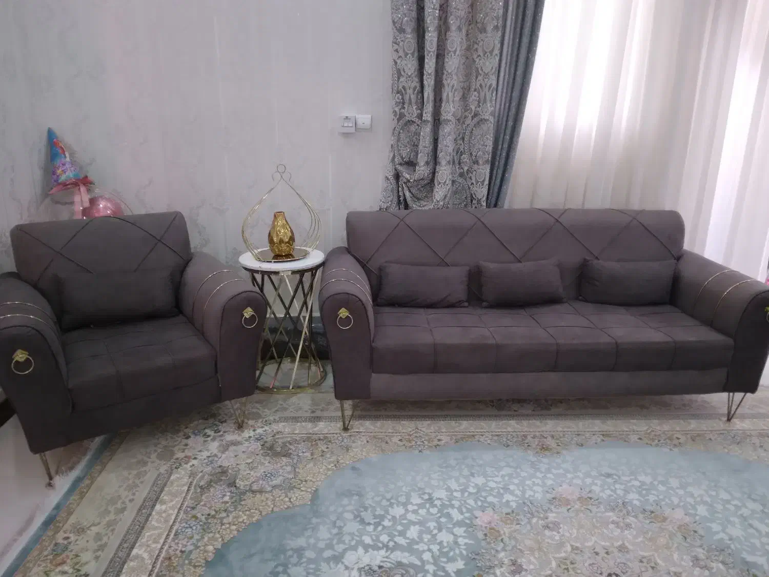 مبل|مبلمان خانگی و میز عسلی|پرند, فاز ۶|دیوار