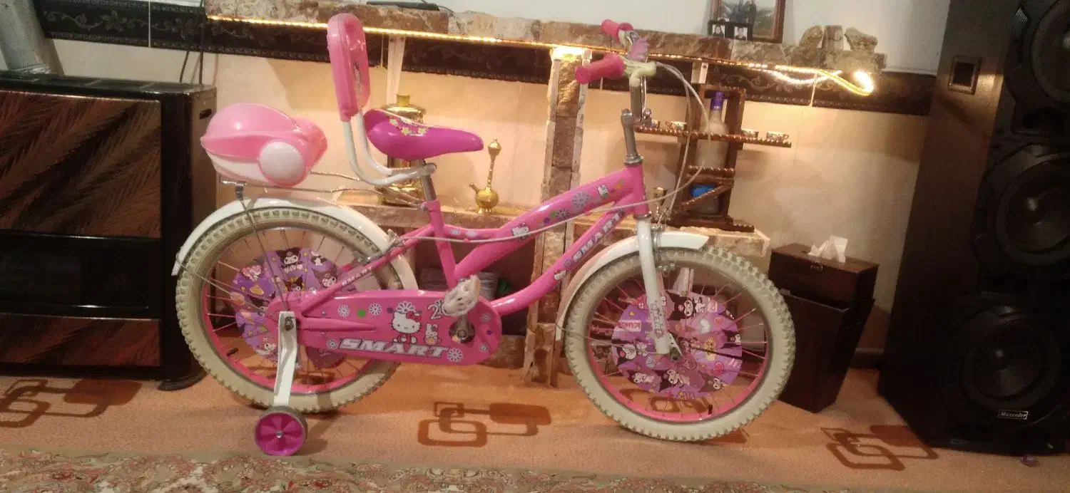 دوچرخه سایز ۲۰ دخترانه نونو تر تمیز خوشرنگ|دوچرخه، اسکیت، اسکوتر|رباطکریم, منجیل آباد|دیوار