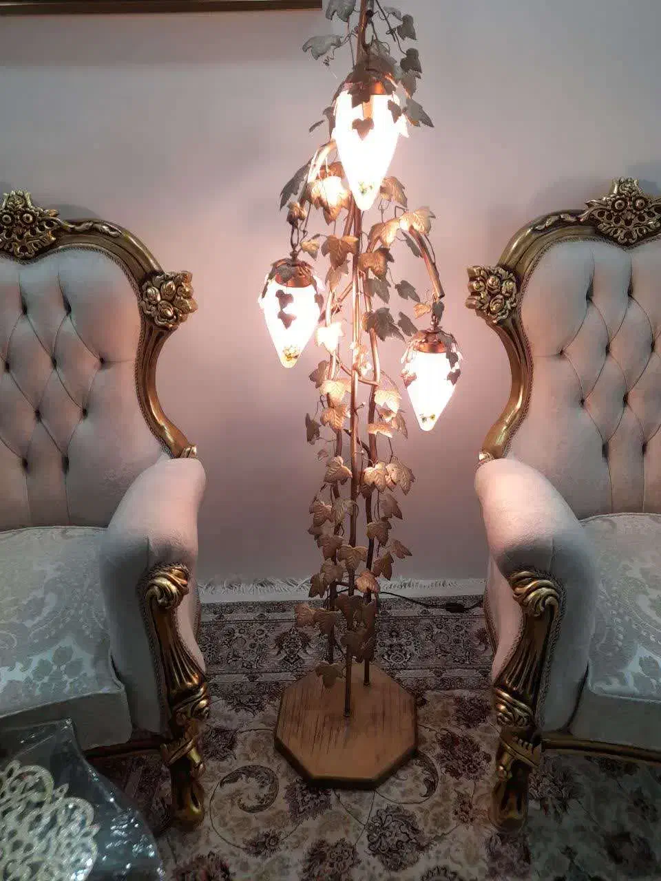 آباژور کنارسالنی|چراغ خواب و آباژور|همدان, |دیوار