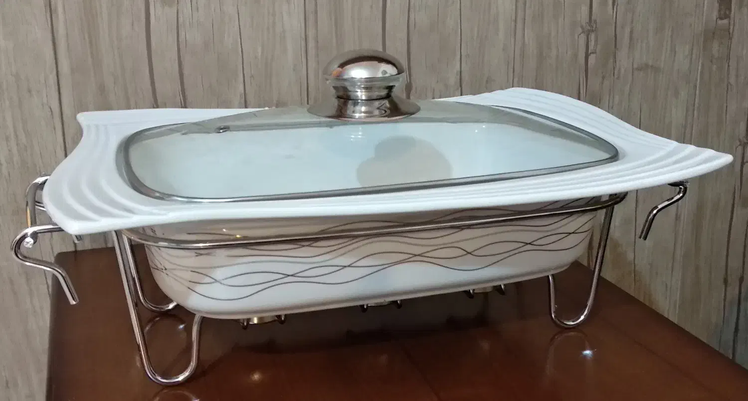 ظرف سوفله خوری ۳ وارمر دار سرامیکی جهیزیه صدرا|ظروف سرو و پذیرایی|شیراز, شهرک گلستان|دیوار