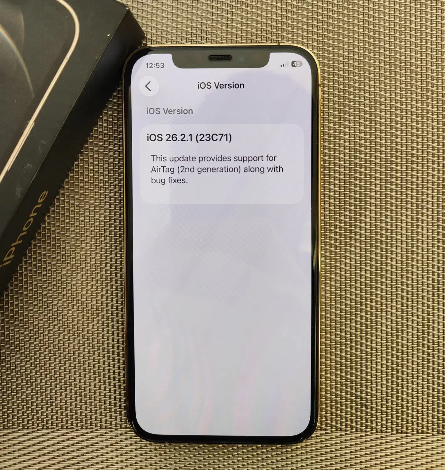 Iphone 12 pro 256GB Gold|موبایل|کرج, عظیمیه|دیوار