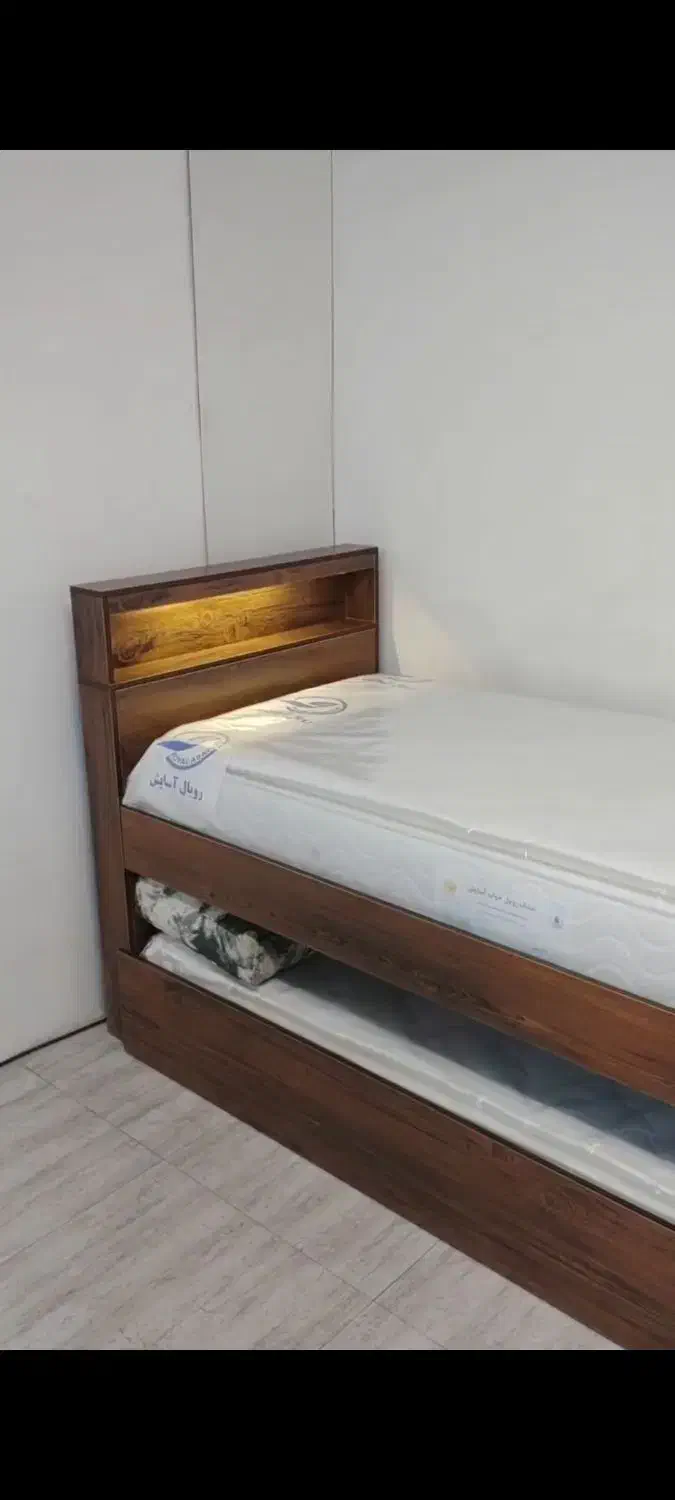 تخت دو طبقه تخت خواب سرویس خواب تخت مهمان|تخت و سرویس خواب|سنندج, |دیوار