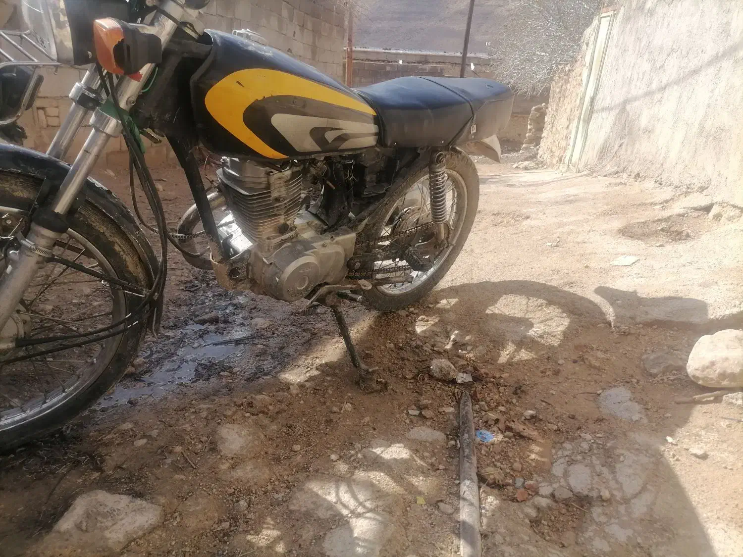 موتور ۱۲۵ فول تقویت|موتورسیکلت|داراب, |دیوار