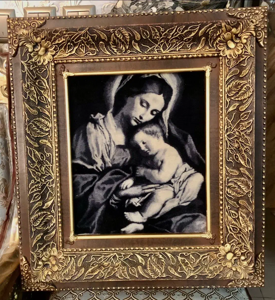 تابلو فرش دستباف اصفهان|تابلو فرش|اصفهان, آبشار|دیوار