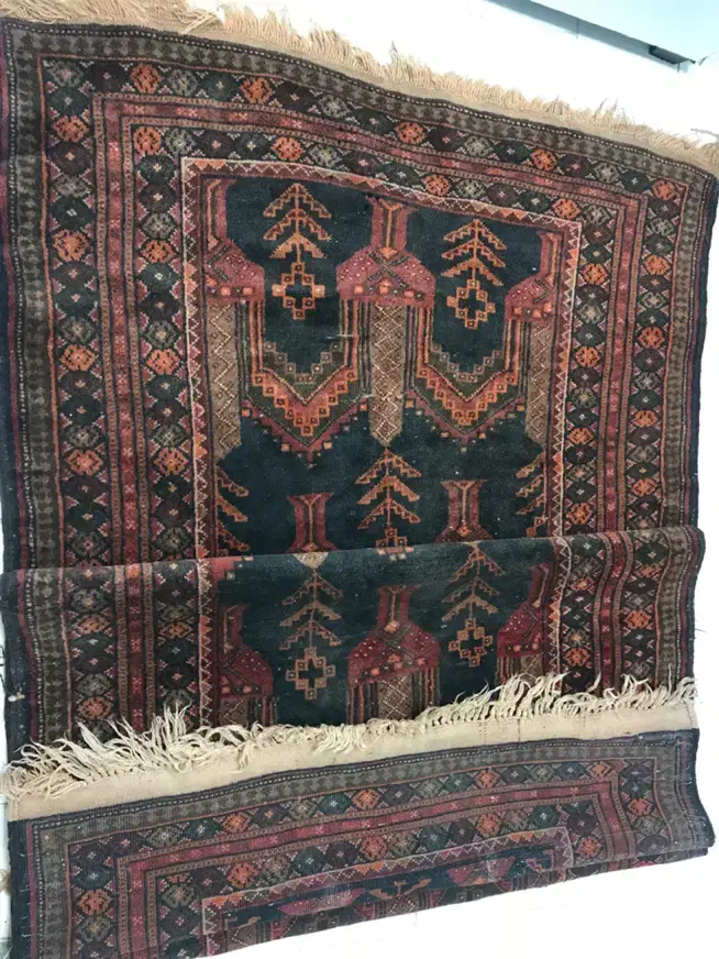 قالیچه دست بافت سیستانی|فرش|زاهدان, |دیوار