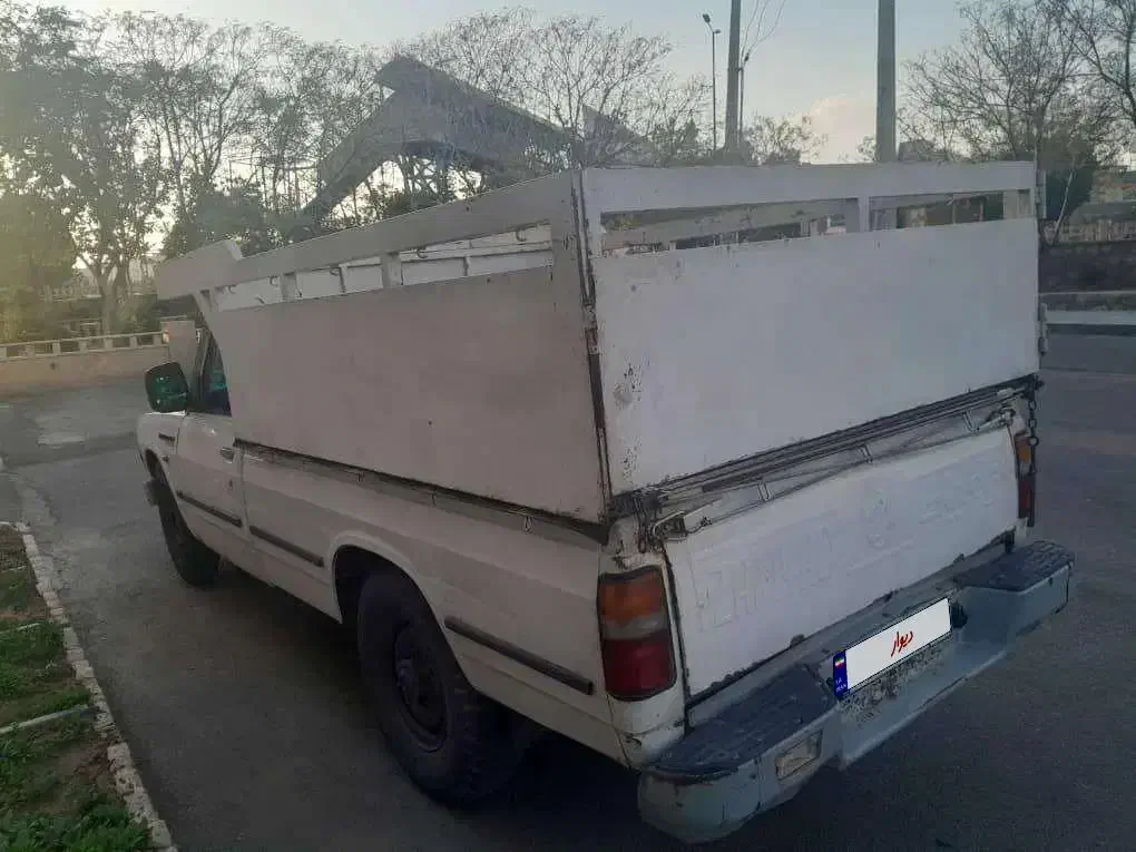 ماشین وانت نیسان سفید روغنی|خودرو سواری و وانت|سمنان, |دیوار