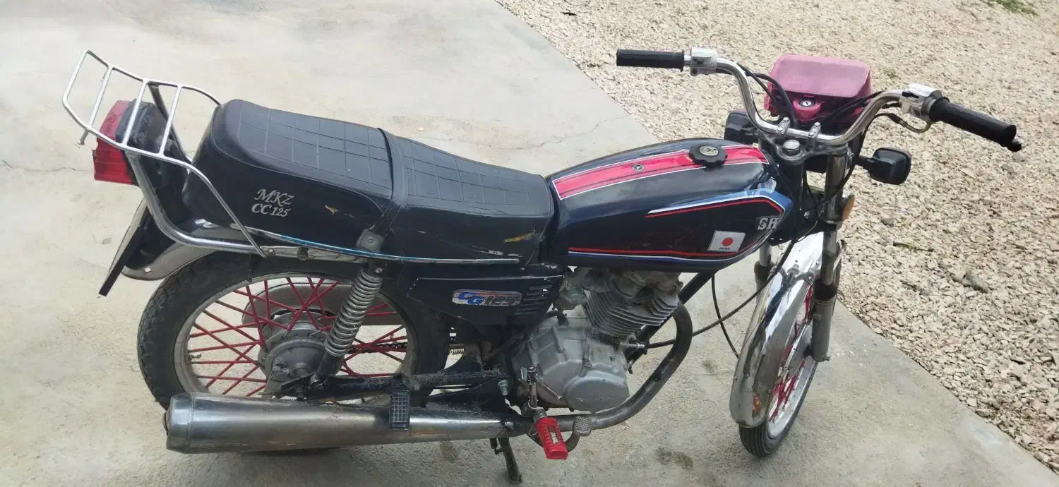 موتور 125 لینهای مزایده|موتورسیکلت|کرمانشاه, |دیوار