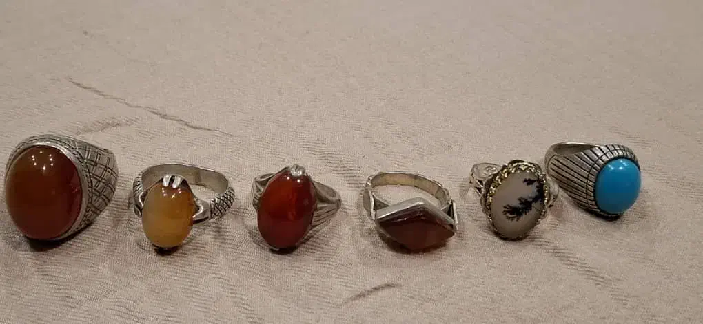 انگشترنقره۹۲|کلکسیون اشیاء عتیقه|کرمانشاه, |دیوار