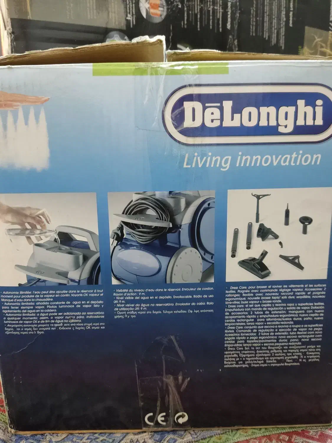 بخار شوی دلونگی اصل ساخت ایتالیا|جاروبرقی، جارو شارژی، بخارشو|تنکابن, |دیوار