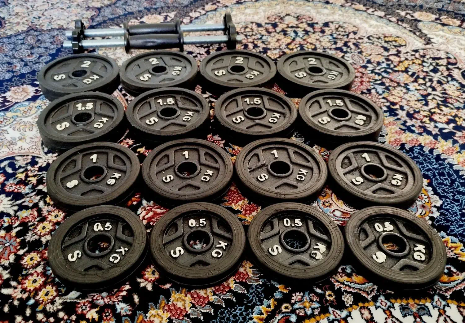 دمبل متغیر جمعا 20 کیلوگرم (اصل) (آکبند نو)|تجهیزات ورزشی|سنندج, |دیوار