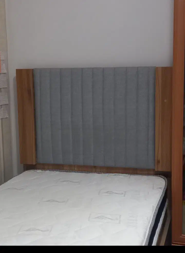 تخت یک نفره MDF|تخت و سرویس خواب|زرقان, |دیوار