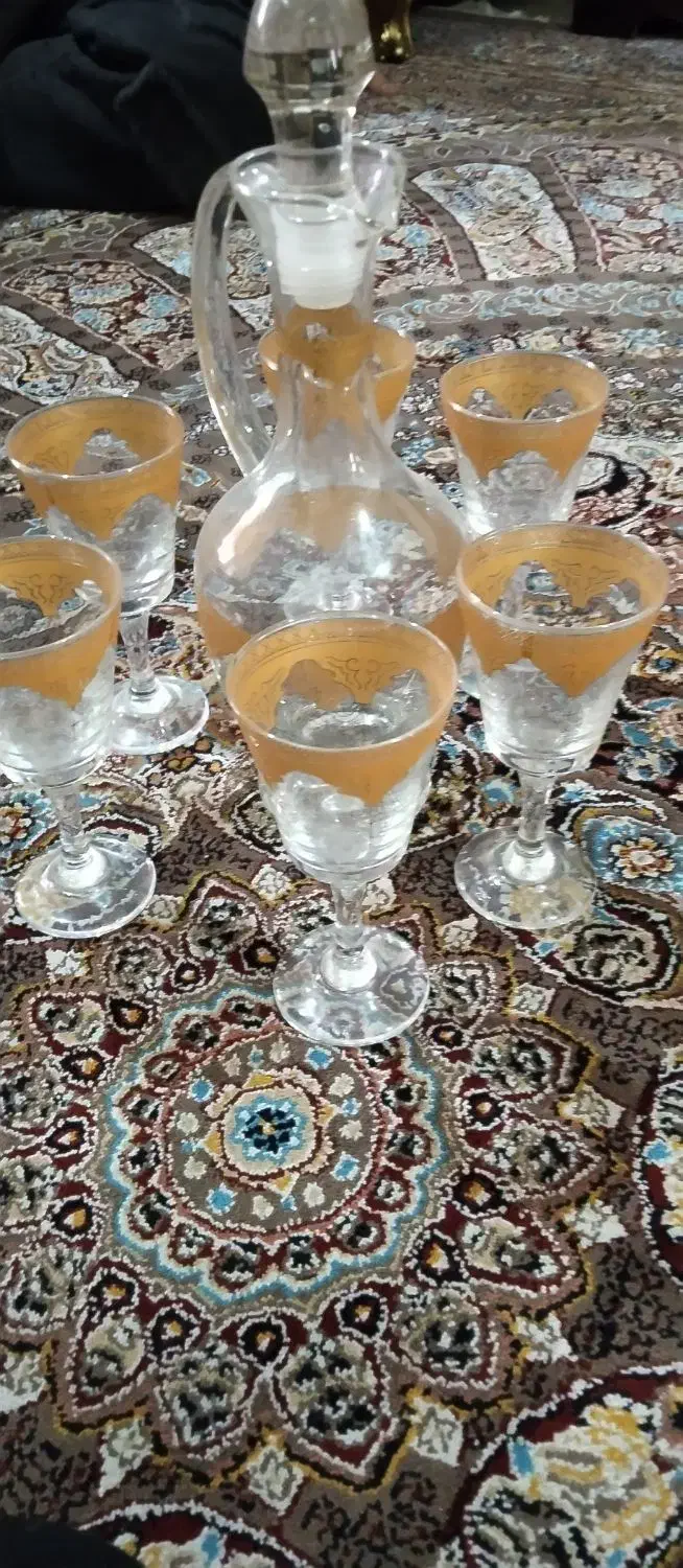 گیلاس خوری با جام|ظروف سرو و پذیرایی|تهران, سلسبیل جنوبی|دیوار