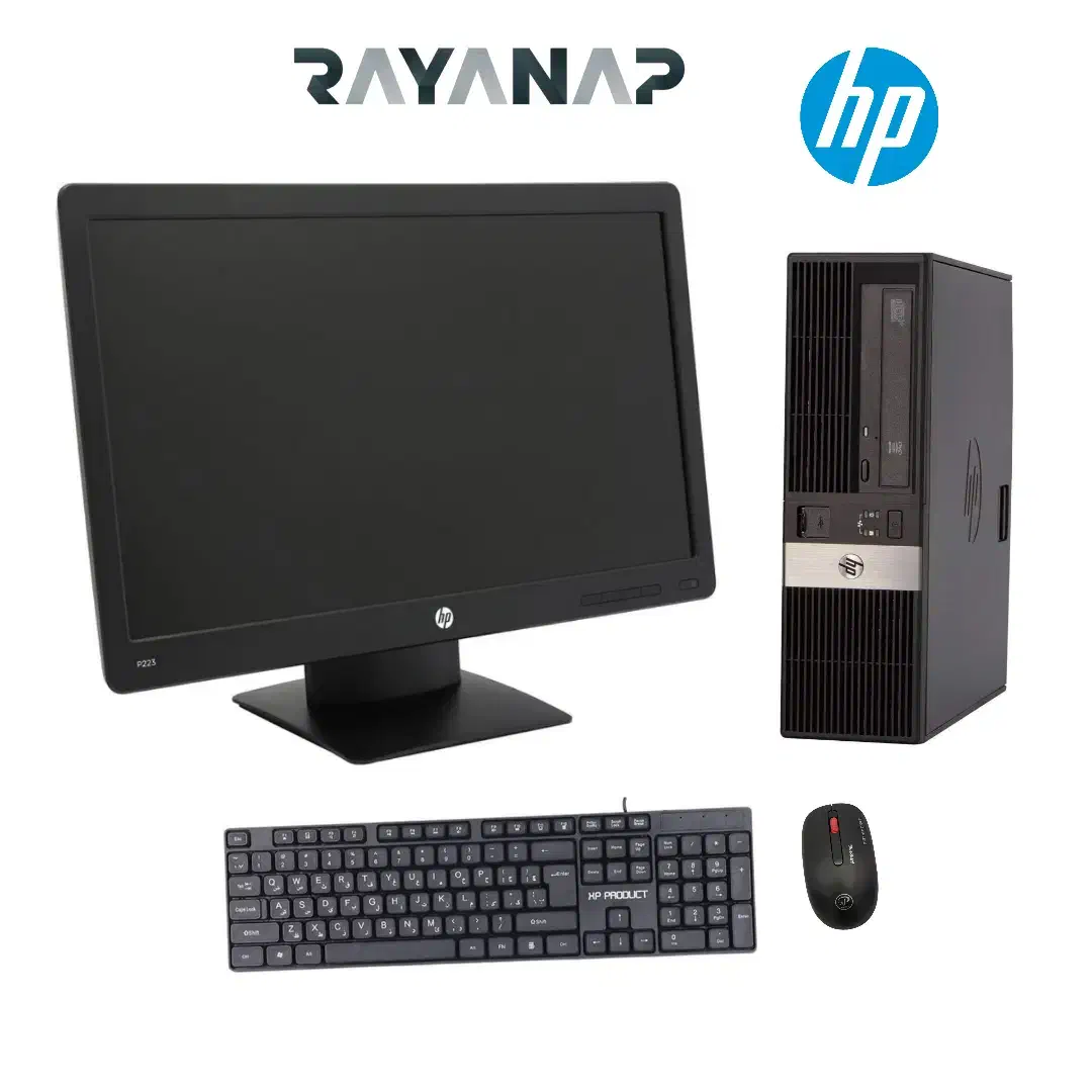 سیستم کامپیوتر کامل HP - i5 4th مانیتور 22 (کد471)|رایانه رومیزی|تبریز, |دیوار