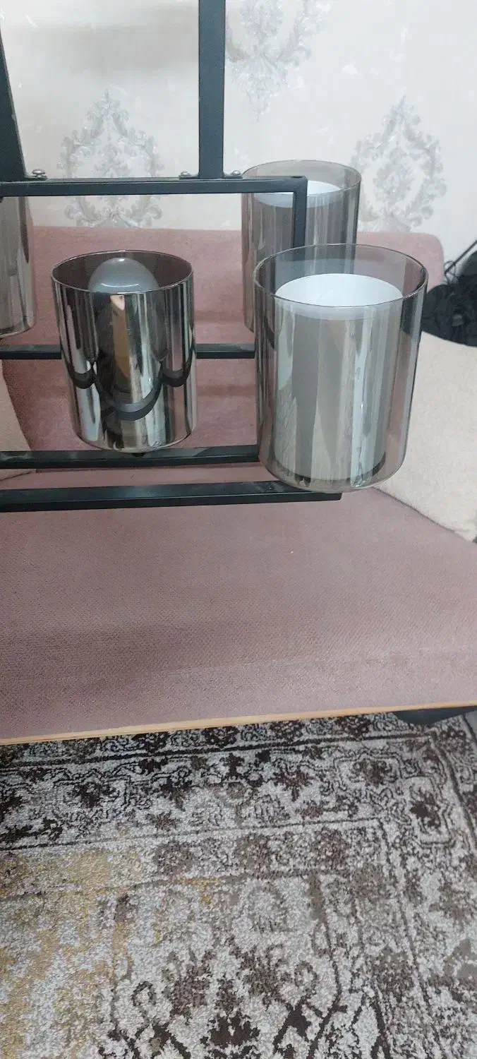 لوستر ۵ شاخه درحدنو|لوستر و چراغ آویز|اندیشه, شهرک مریم|دیوار