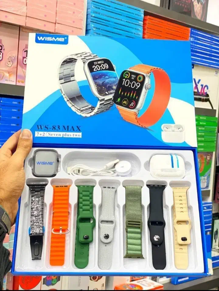 ساعت‌ هوشمندباایرپادو۷بندباگارانتی۲۴ماه|ساعت|مشهد, طلاب|دیوار