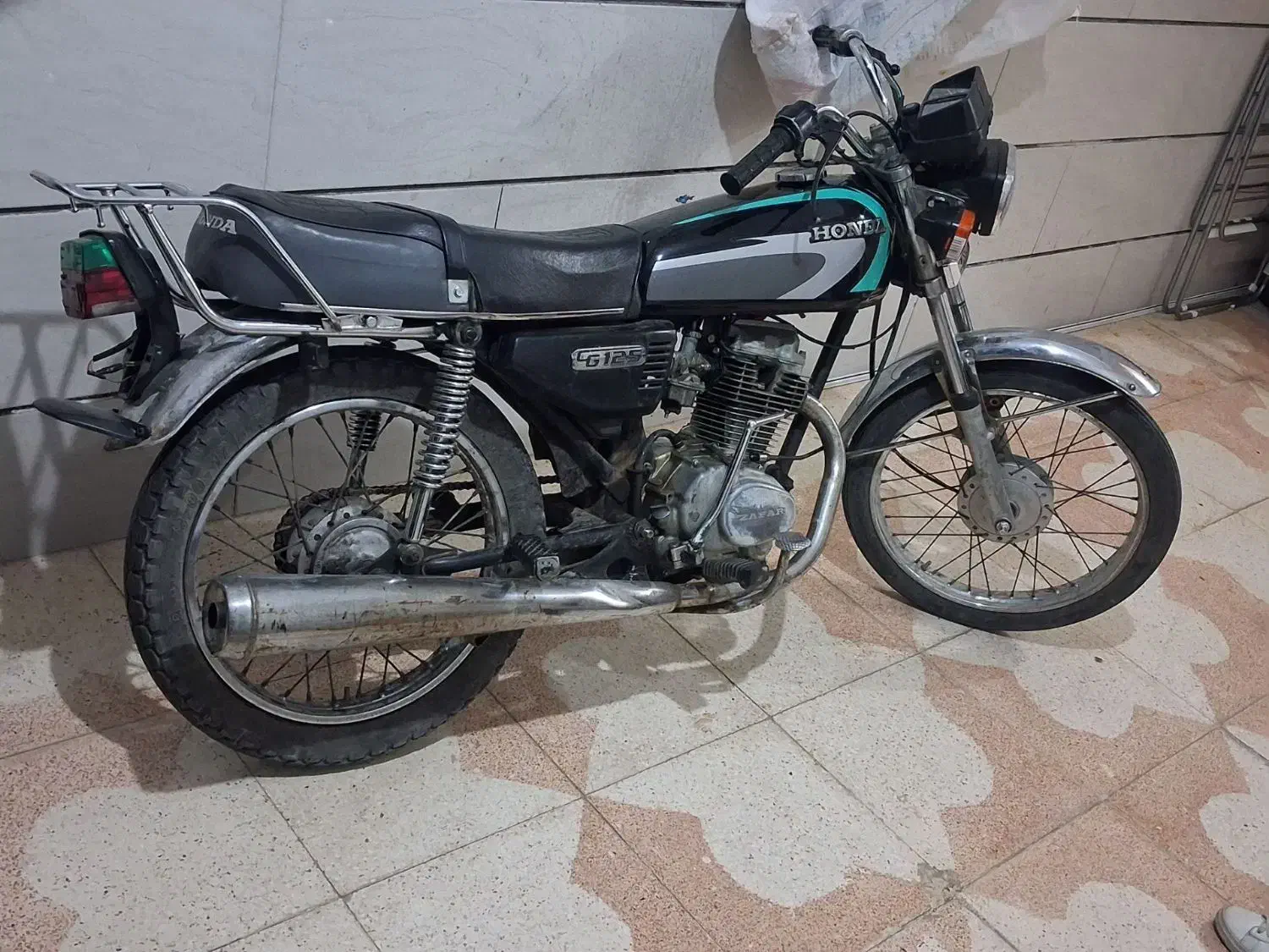 موتور ۱۲۵مزایده|موتورسیکلت|قزوین, |دیوار