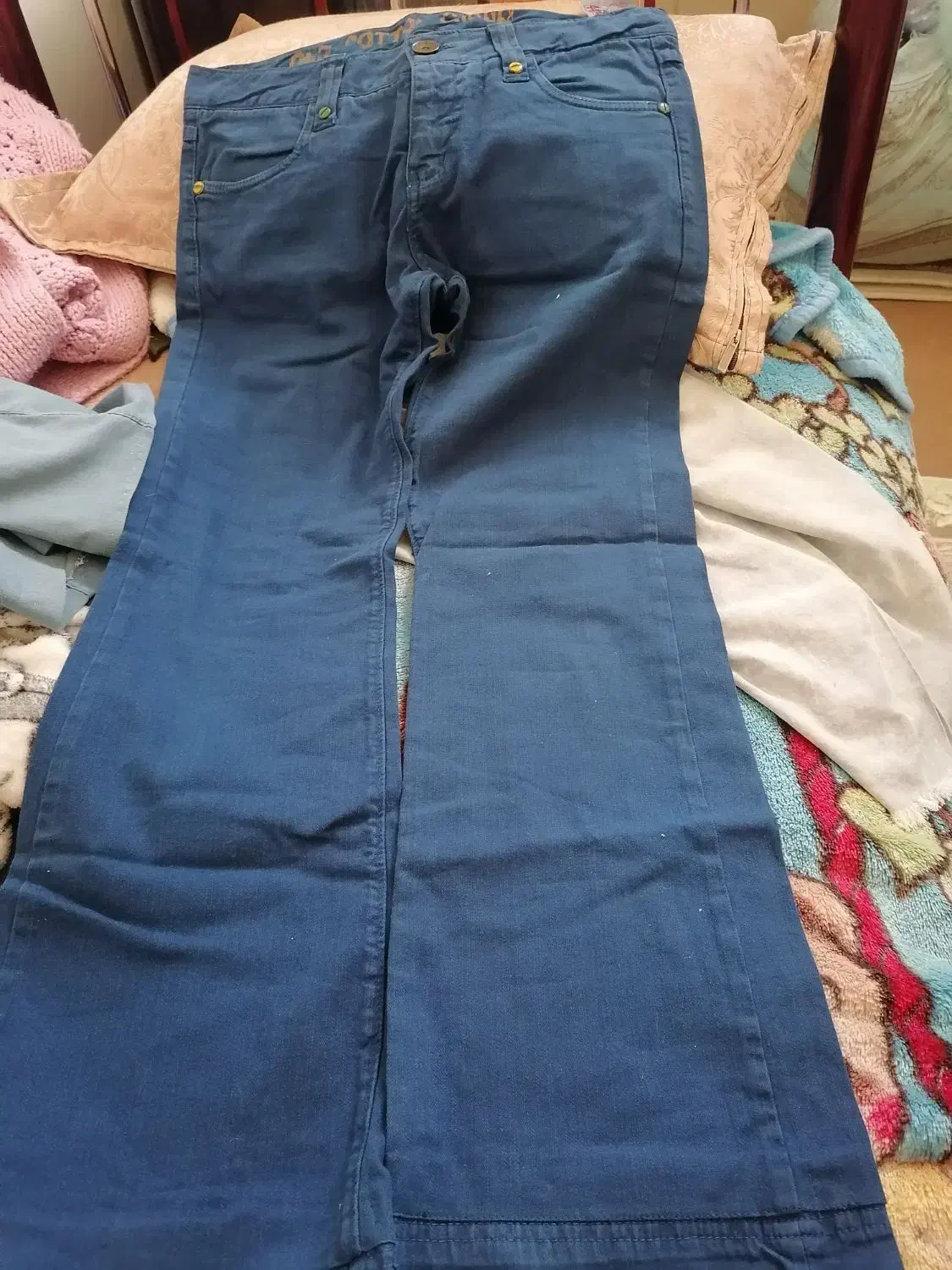 شلوار لی. کتان. پارچه ای|لباس|بجنورد, |دیوار