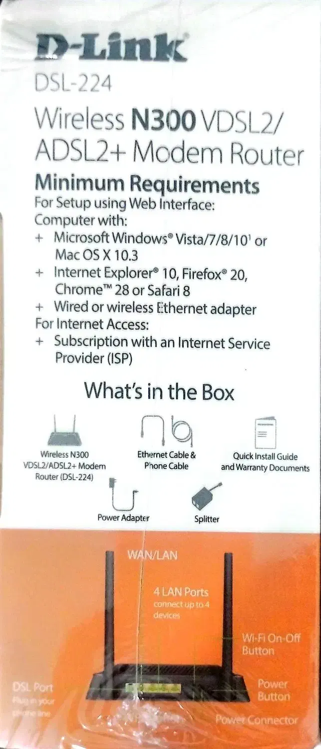 مودم D-Link VDSL / ADSL|مودم و تجهیزات شبکه|فرح آباد, |دیوار