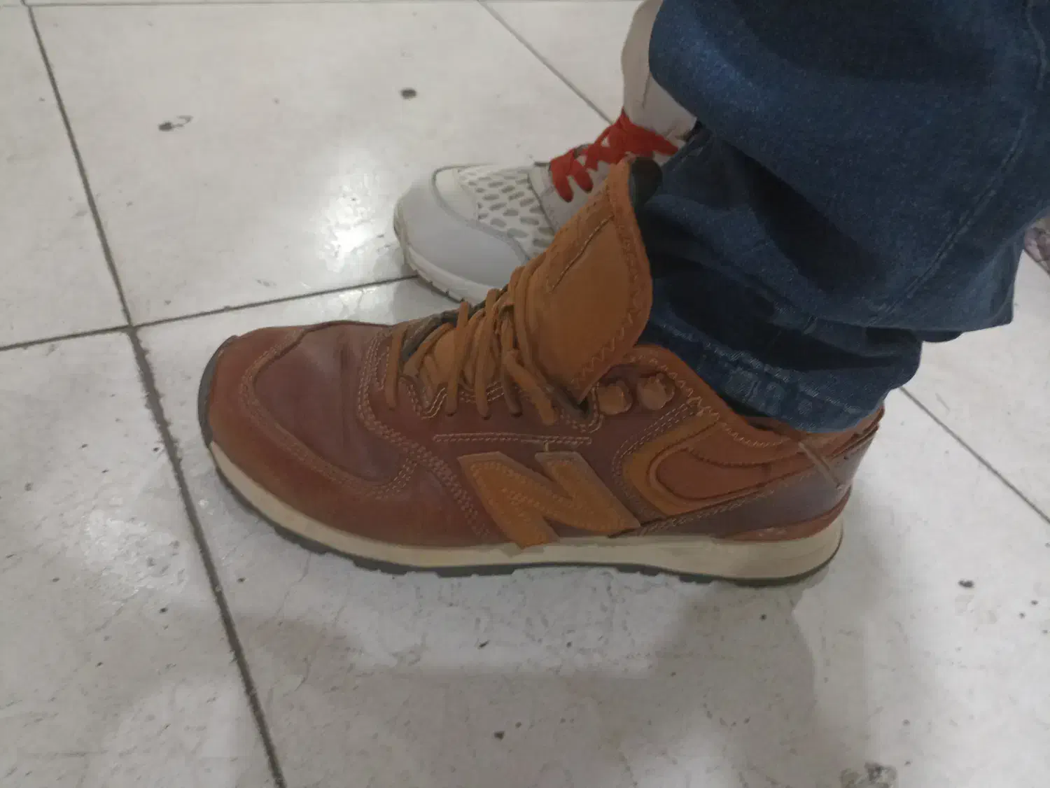 آدیداس نیوبالانس کتونی گلف|کیف، کفش، کمربند|آبسرد, |دیوار