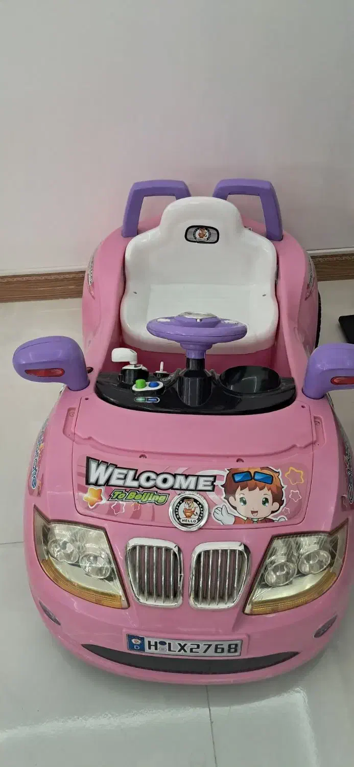 ماشین شارژی  نیاز به باتری|اسباب‌بازی بچه|وحیدیه, |دیوار